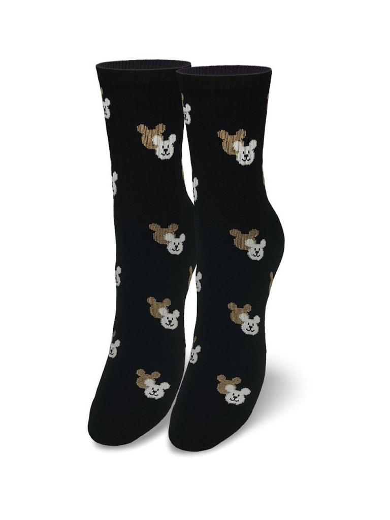 Milena Socks 0200-142 Bear Heads 37-41 Milena