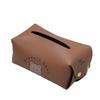 Creative And Lovely Car Tissue Box Leather Hanging Multifunctional Carton Cartoon Car Interior Supplies.