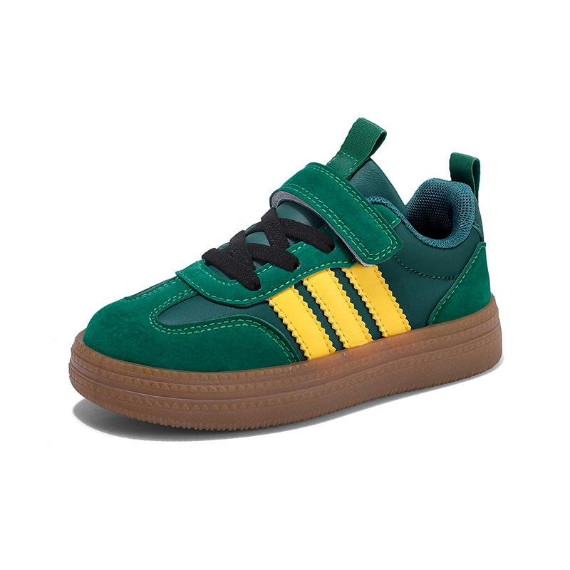 

Детская 2025 Кампус Винтажная Обувь на Доске Девочки Уличный Тренд Повседневная Дышащая Обувь Средние Старшие Мальчики Уличные Кроссовки 29-36 (starting at 8 pairs for the whole hand) трава зеленый