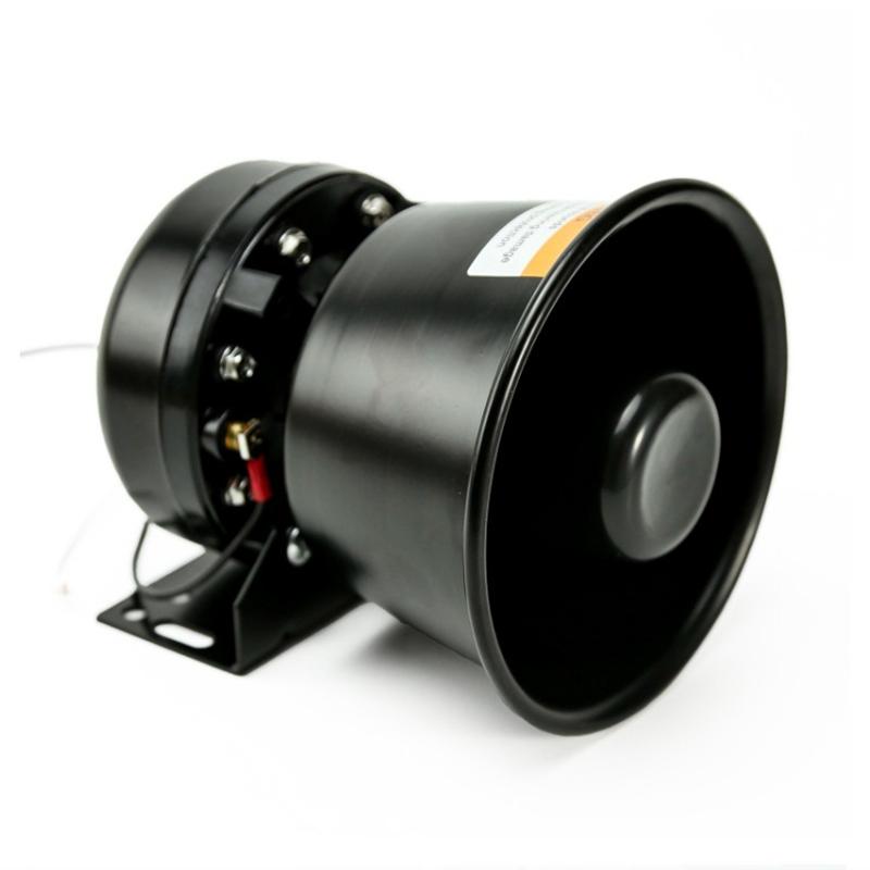200W300W Car Alarm Horn Truck Alarm Speaker Ambulance 12V24V Alarm Air Horn Amplifier Police Firefighter Car Horn 110DB
