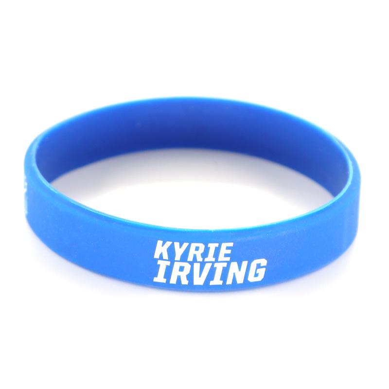2023 Dallas Mavericks Kyrie Irving Signed Eco-friendly Silicone Basketball Bracelet