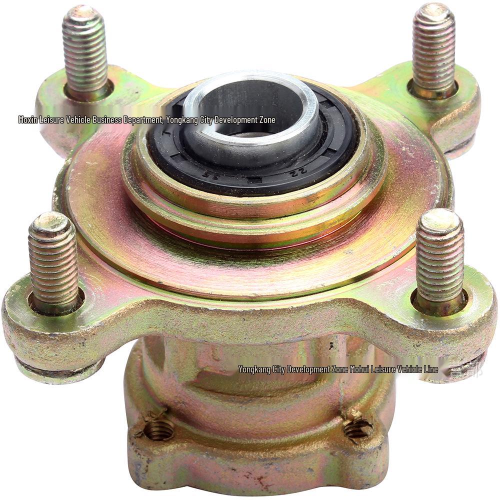Mozzo Ruota Anteriore Kart da Spiaggia ATV 50-110CC - Interasse Flangia 88MM, 4 Fori, Mozzo 15MM