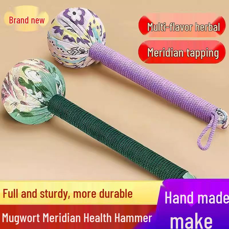 Mugwort Meridian Tapping and Massage Stick for Traditional Chinese Therapy