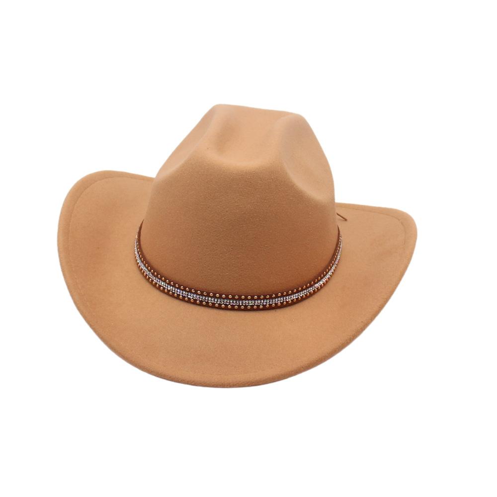 Jazz Tibetan Western Cowboy Hat Men'S And Women'S Performance Felt Hat Hat