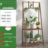 Shixun Solid Wood Balcony Flower Stand