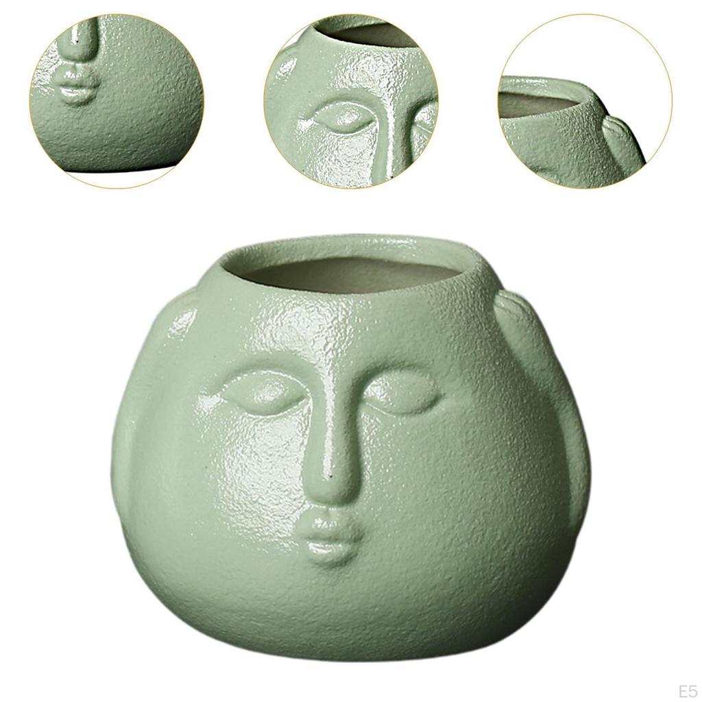 Cartoon Planter for Small Plants, Unique Flowerpot Garden Decor