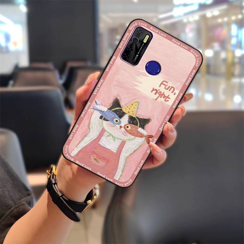 Silicone Waterproof Phone Case For Tecno Camon15/15Air/16S/KD7H/CD6/CD7/Spark5/5Pro Soft case Anti-knock Protective TPU