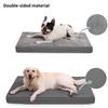 Large Extra Dog Pet Bed Washable Sponge Orthopedic Crate Zip Flat Mattress