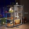 Spacious All-Season Cat Villa: Indoor Cabinet, Bed, Toilet, and Cage