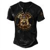 Vintage Taste V-ausschnitt männer T Shirt Drucken Kurzarm Gothic Punk T Shirt Für Männer Übergroße Tops T Shirt Männer streetwear