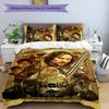 3pcs The Lord of the Rings pattern bedding set duvet cover set includes duvet cover &pillowcases, perfect all season bedroom decoration & gift