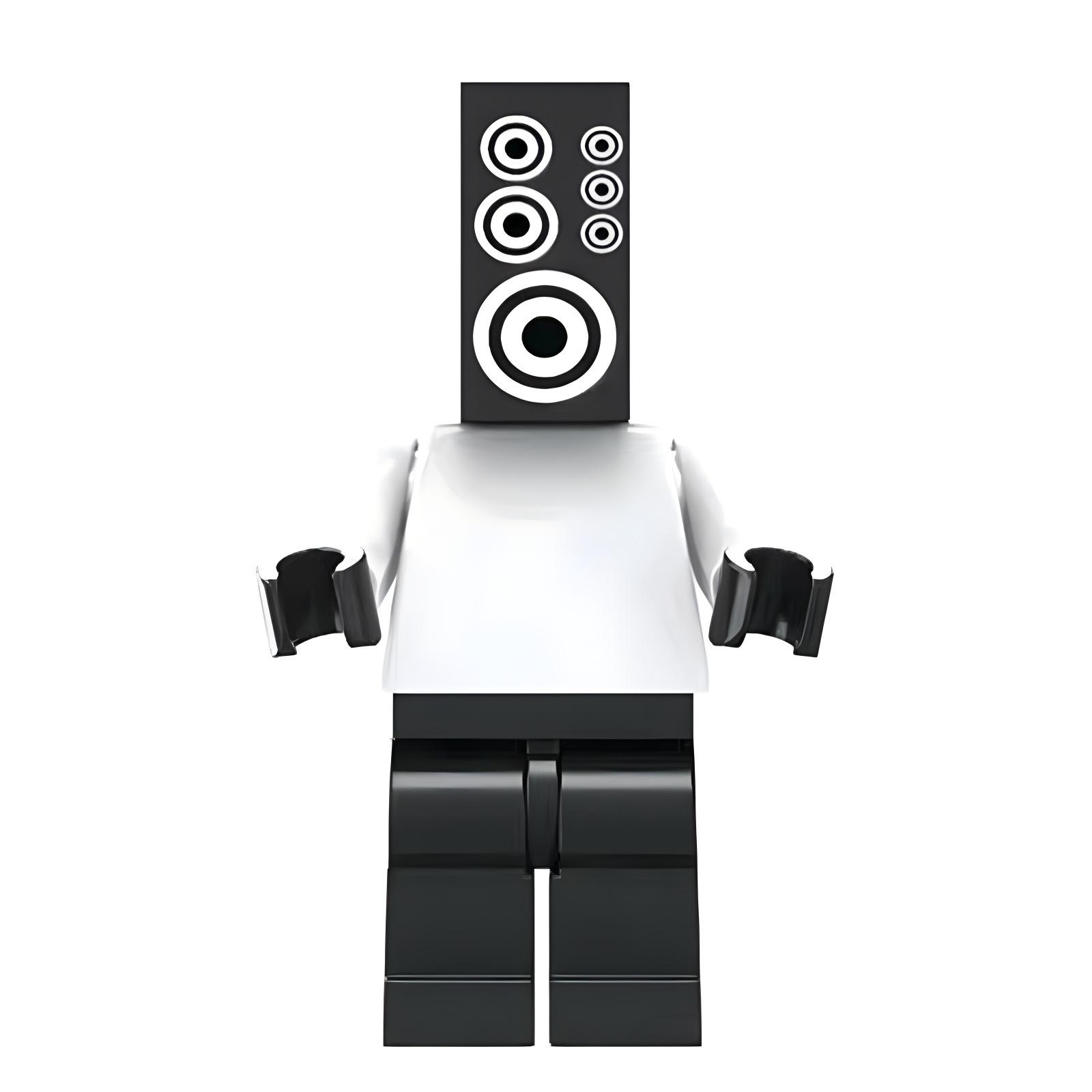 

Сборка образовательного строительного блока Wn Toilet Man Series Audio Man Monitor Man Tv Man Doll Building Block Toy