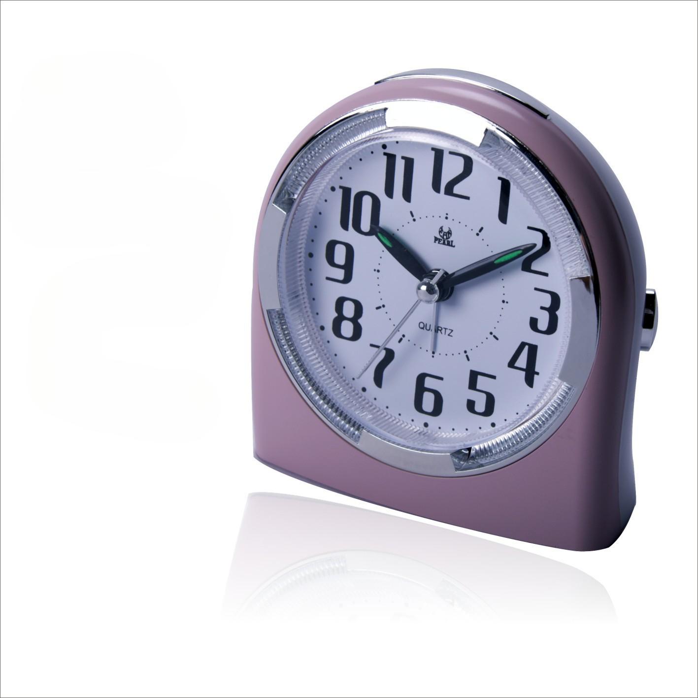 

Кварцевые часы PEARL Прикроватный будильник Бесшумный сканирующий Будильник с функцией повтора С подсветкой