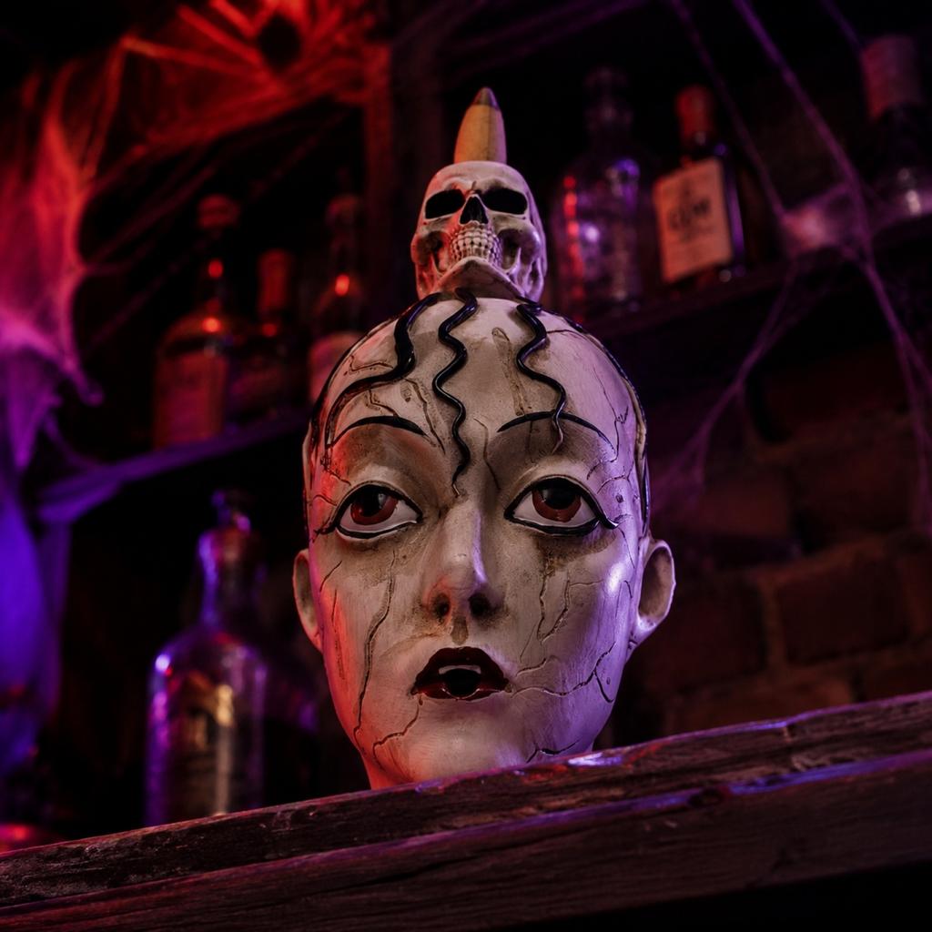 Halloween Plüschtier Dekoration - Skelett Figur für Party-Streich und Heimdekoration