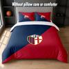 Bologna FC Design Bed Bedding Set 1 Duvet Cover + 2 Pillowcases Soft Breathable Household Bed Linens