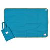 Ocean Ground Picnic Picnic Includes Mini Foldable & Sheet, Stylish, Single-Person, Thick, Compact, Sheet, Outdoor, Rug, Tote,