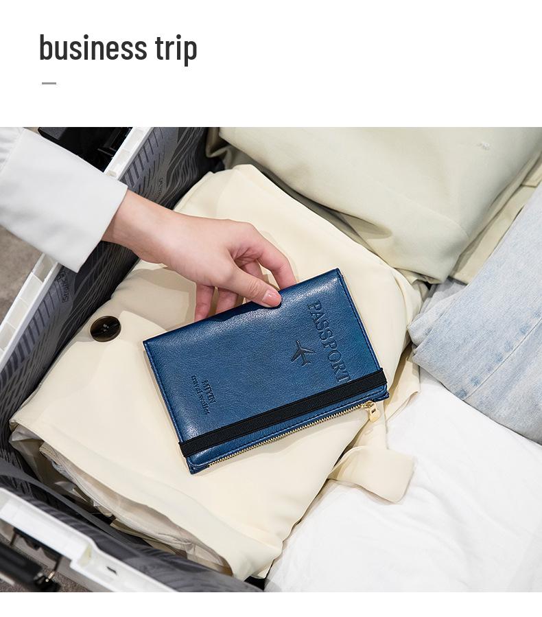 Tao Yin 2024 RFID Anti-Theft Passport & Card Holder - Multifunctional Travel Wallet Bag