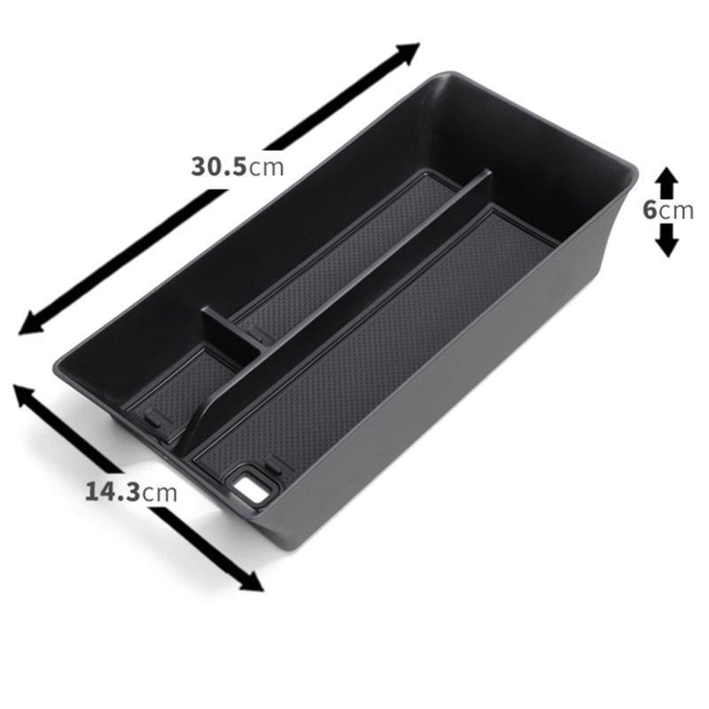 Center Console Organizer Tray Armrest Storage Box For Toyota For Camry Wireless 24-26 Charging Mat And Armrest Storage Box