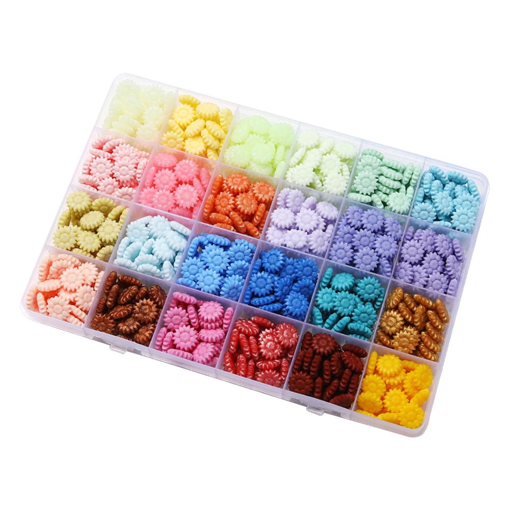 Sunflower Colorful Wax Particles Ornamental Seal Stamp Wax Beads Envelope Decorative Enamel Seal Wax Particles for DIY Scrapbook