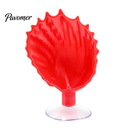 Colorful Aquarium Decor Betta Fish Hammock, Shell Resting Pad with Suction Cup, Cup Bed for Bubble Nesting Habitat Tank, Accessories Hammock
