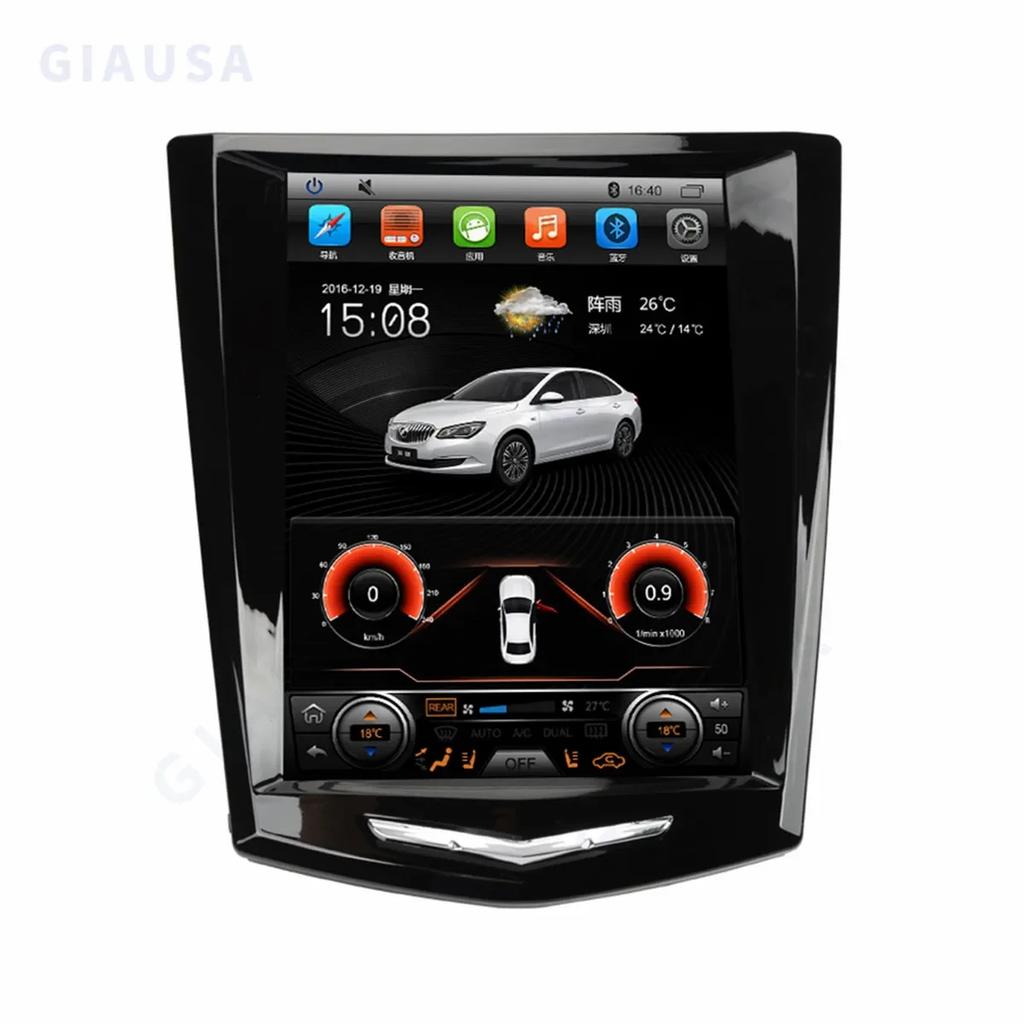 AAEK1 Digital Instrument Cluster For Cadillac Escalade SRX ATS ATS-L XTS CTS 2006-2019 CarPlay Speedometer Dashboard Gauge HD Virtual