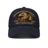 th Anniversary USA Hat Adjustable Embroidered th Anniversary Patriotic Retro Washed Hat Baseball Caps