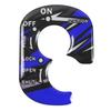 Motorcycle 3D PVC Ignition Switch Key Lock Cover Motorbike Accessories