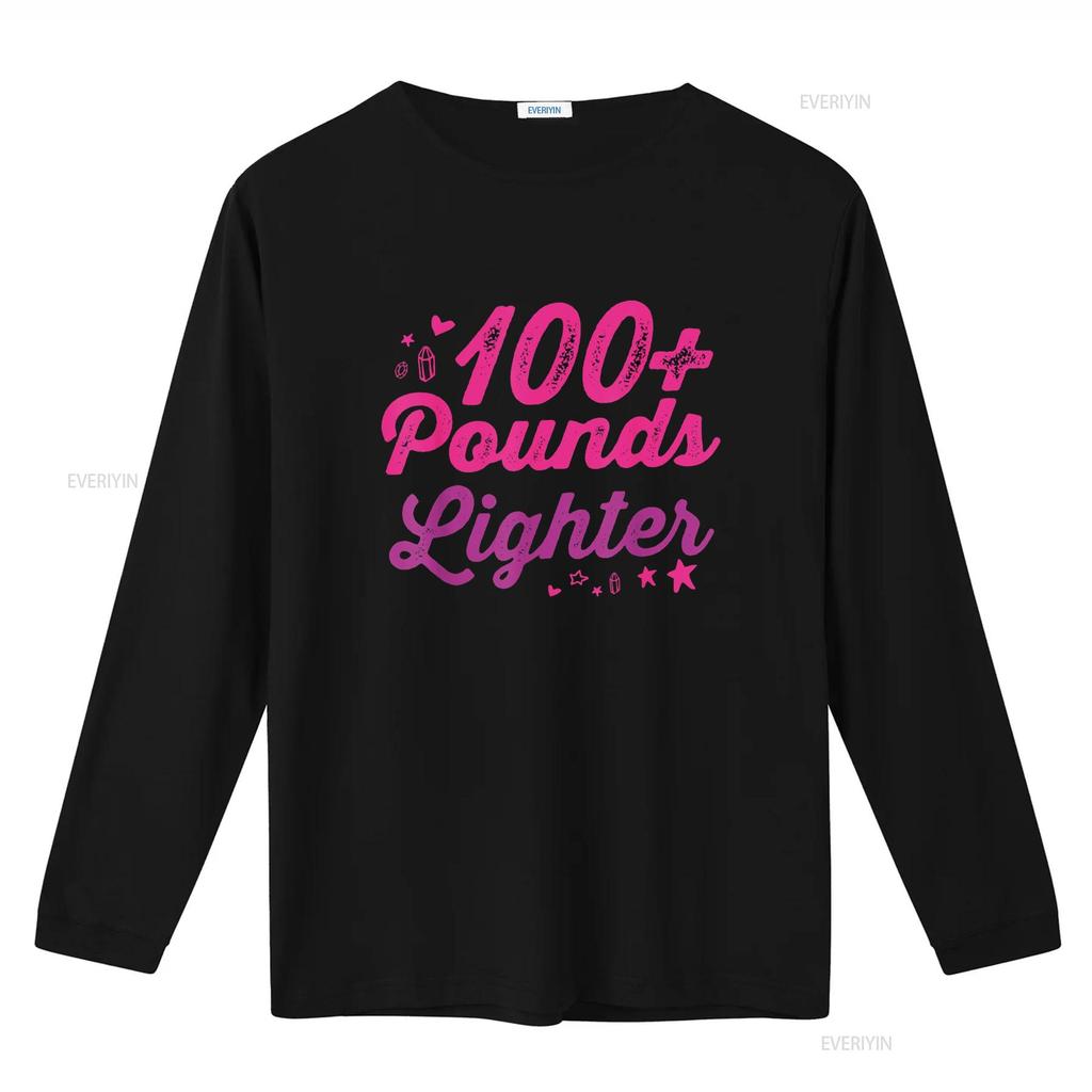 I lost 100 pounds Lighter Health goals Celebration Idea T Shirt vintage Washed Stretched Unisex Casual graphic streetwear