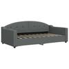 VidaXL Daybed with Mattress Dark Grey 90x190 Cm Fabric 3197523