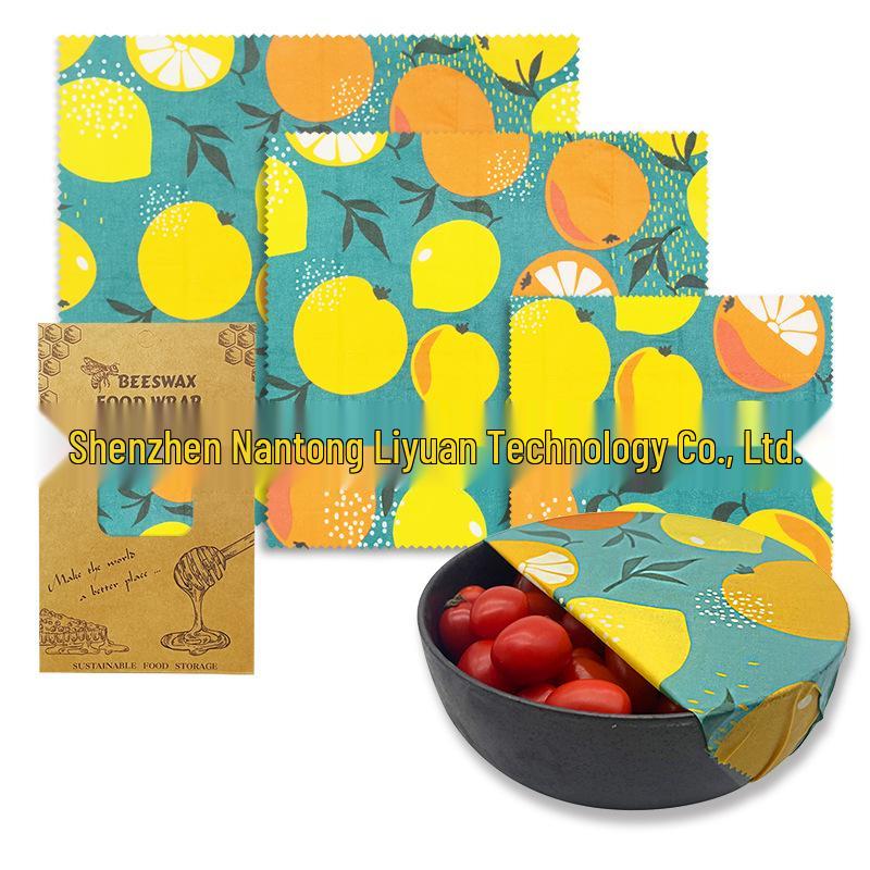Beeswax Freshness Wrap and Bread Bag – FDA-Approved Food Wax Paper