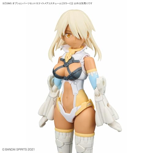 BANDAI SPIRITS 30MS Valgdeler Sett 15 (Marerittkostyme) [Farge C] Fargekodet plastmodell