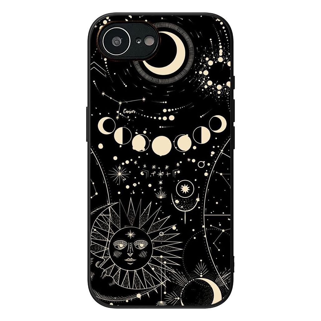

Witches Moon Totem Divine Witch Sun Face Cover for Apple iPhone 12 13 Mini XS 11 Pro Max 7 8 Plus + XR 8+ X SE 2020 SE3 Case iPhone (7)(8)