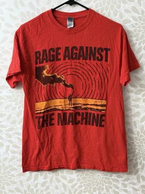 Rage Against The Machine Reprint Band Tee Red Gildan Shirt Unisex T-Shirt