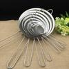 Stainless Steel Colander Soy Milk Filter Noodle Scoop Flour Sieve Kitchen Oil Soy Milk Filter Baking Tool Filter Sieve Oil Leak Spoon Net Colander