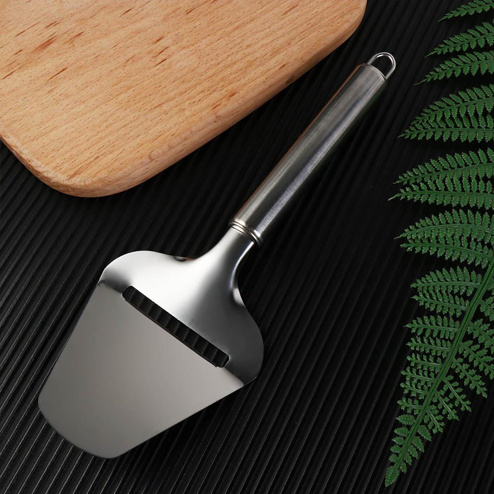Anti-scald Handle Stainless Steel Cheese Slicer Hangable Cheese Plane Cheese Peeler  Cake