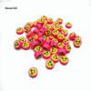 Colorful Fruit & Smiley Face Polymer Clay Beads Bracelet DIY Jewelry Accessories