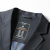 Autumn and Winter Light Luxury Business Single West Middle-aged and Young People Micro-elastic Single-breasted Suit Jacket Trend