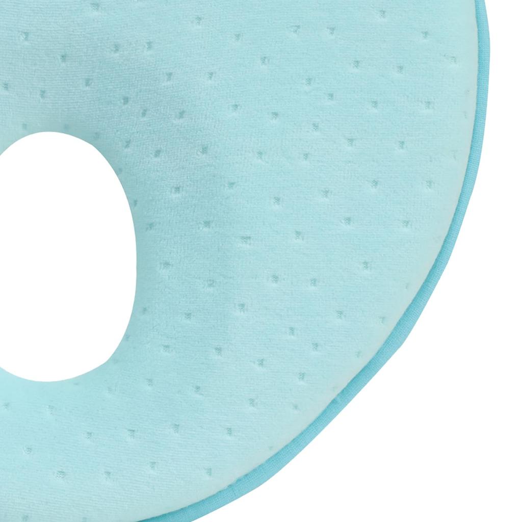 Polštářek s tvarováním hlavičky pro miminka, pomalu se odrážející polyuretanový pěnový spací polštář pro kojence za 0?1 rok starý