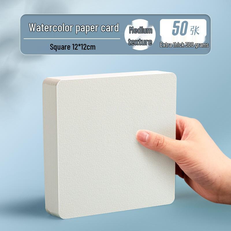 300g Fine Grain Watercolor Paper for Art Students - Thickened for Sketching & Children's Practice