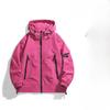 Jacket Men's Streetwear Waterproof Windproof Oversized Workwear Coat for Hiking Camping Fishing Hooded Outdoor Techwear