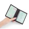 Ultra-Thin Men's Genuine Leather Card Holder & Driver's License Case with Multi-Card Slots