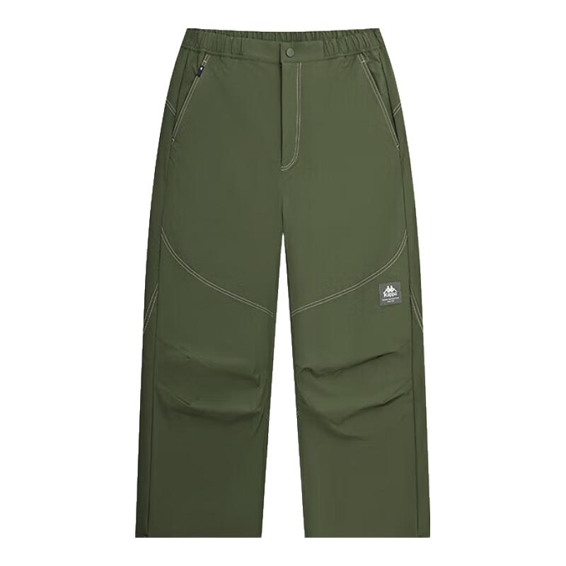 Kappa Men s 2024 Water-Repellent Straight-Leg Track Pants K0E52AX30D L