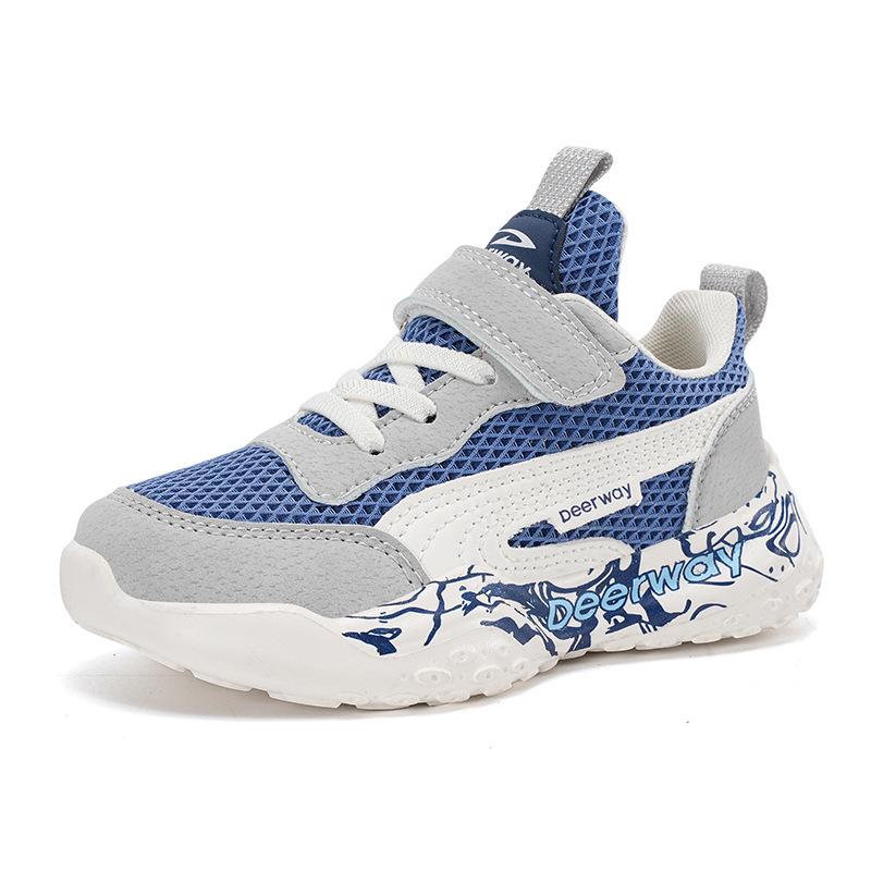 PLUS DEL Hui Girls' Breathable Sports Shoes: Versatile, Casual, Soft Sole Running Shoes for Children