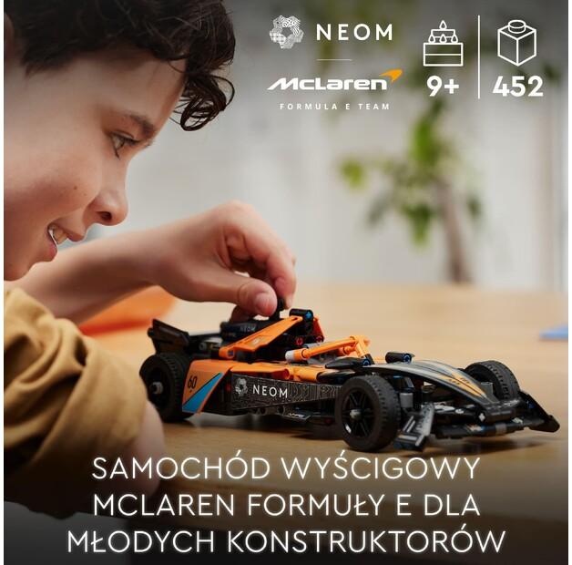 LEGO Technic 42169 NEOM McLaren Formula E Závodní auto