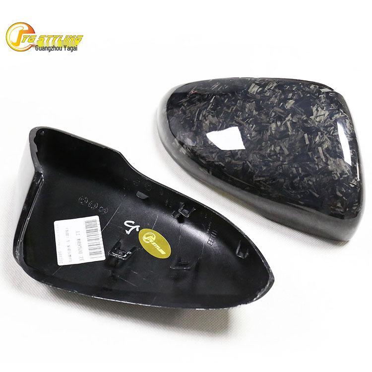 Carbon Fiber Replacement Rearview Mirror Cover for Volkswagen Golf 6, Touran, Bora, New Lingyu