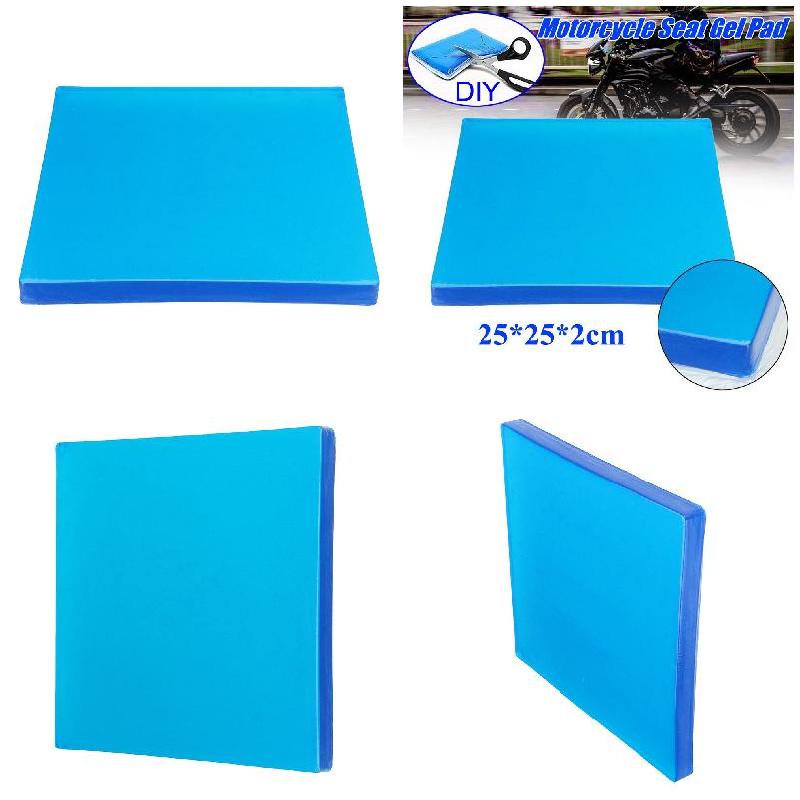 25x25x1/2cm Motorcycle Cooling Seat Gel Pad Shock Absorption Comfortable Mats Cushion Seating Polyurethane Elastic Fiber Cushion