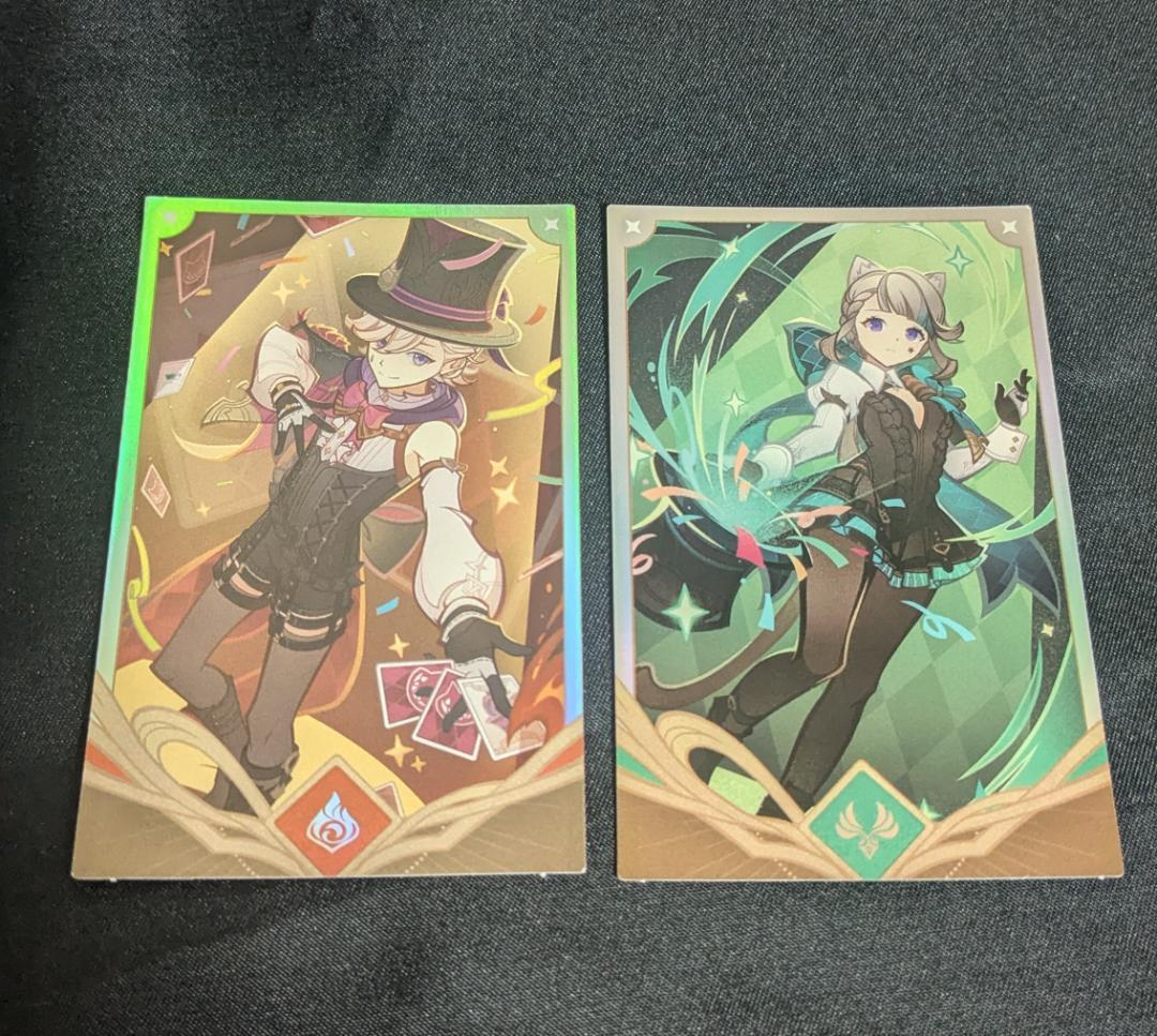 

[USED] Linen Genshin Impact Seven Saints Summon Random Photo Card