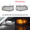 Pair Rearview Side Mirror Turn Signal LED Light Indicator Arrow Lamp For HONDA CRV CR-V RE1 RE2 RE4 2007-2011 Crosstour Blinker