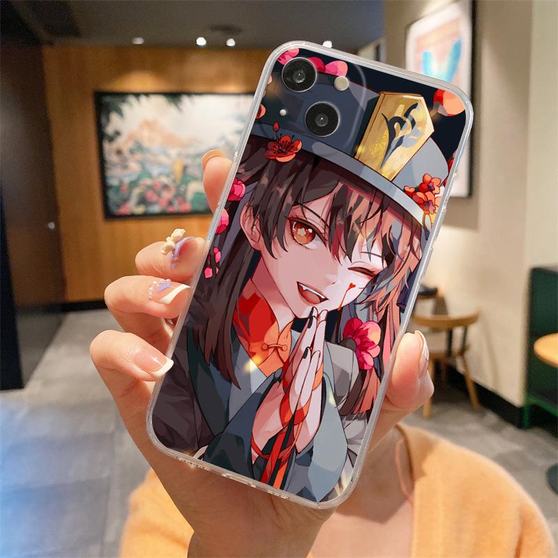 

Genshin Impact Hu Tao Xiao Transparent Phone Case For iPhone 15 14 13 12 Mini 11 Pro Max XS X XR 7 8 Plus Clear Shockproof Cover iPhone 14 Plus