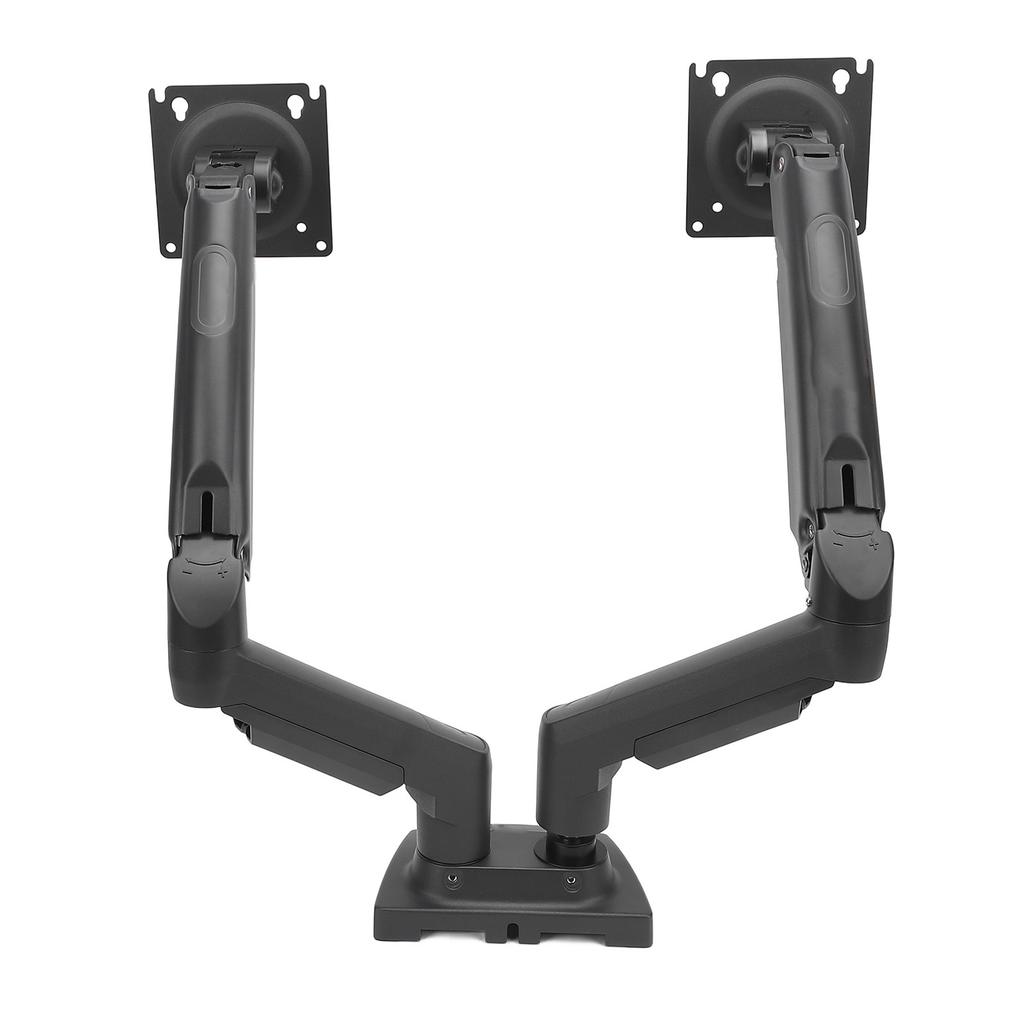 Double Screen Stand Lifting Telescopic Rotating Adjustable 19.8lbs Per Arms Double Screen Desk Mount